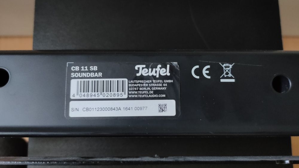 Soundbar Teufel CB 11 SB