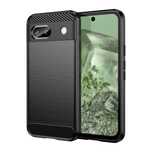 Etui Carbon do Google Pixel 8A elastyczny silikonowy karbonowy czarny