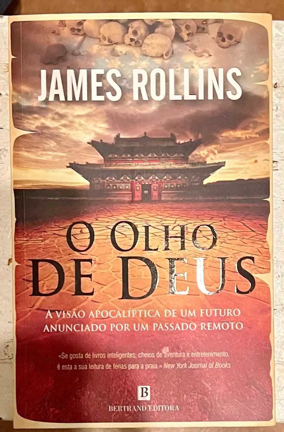 Livro O Olho de Deus, James Rollins