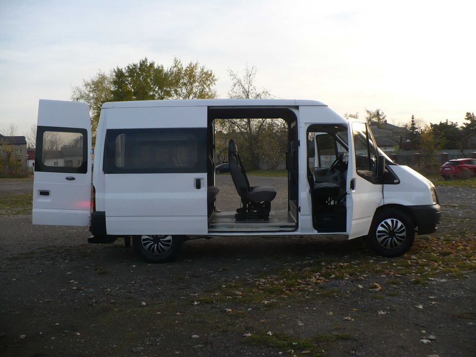 Ford Transit 9 OSÓB 2 X Drzwi Boczne Bogate Wyposażenie Stan BDB