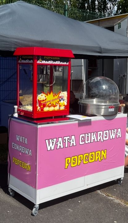 Dmuchańce sprzedam biznes firmę popcorn wata cukrowa