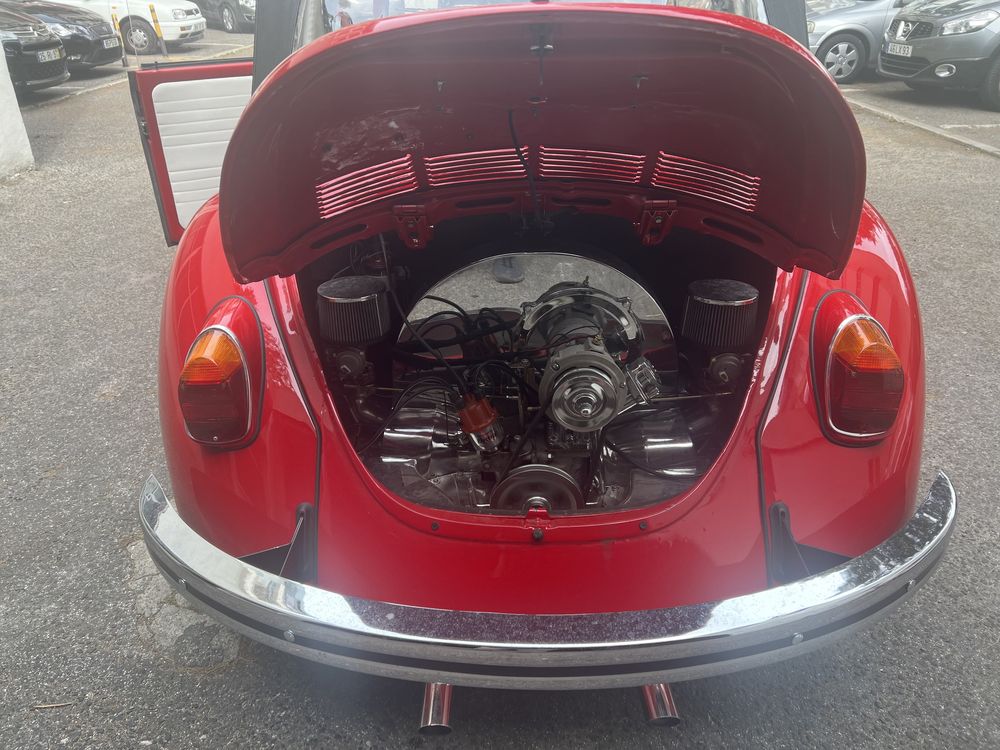 VW Carocha cabrio 1600 dupla admissão