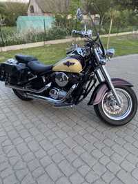 Kawasaki VN800 Vulcan Classic Navi gmole nowe opony 40tys przeb