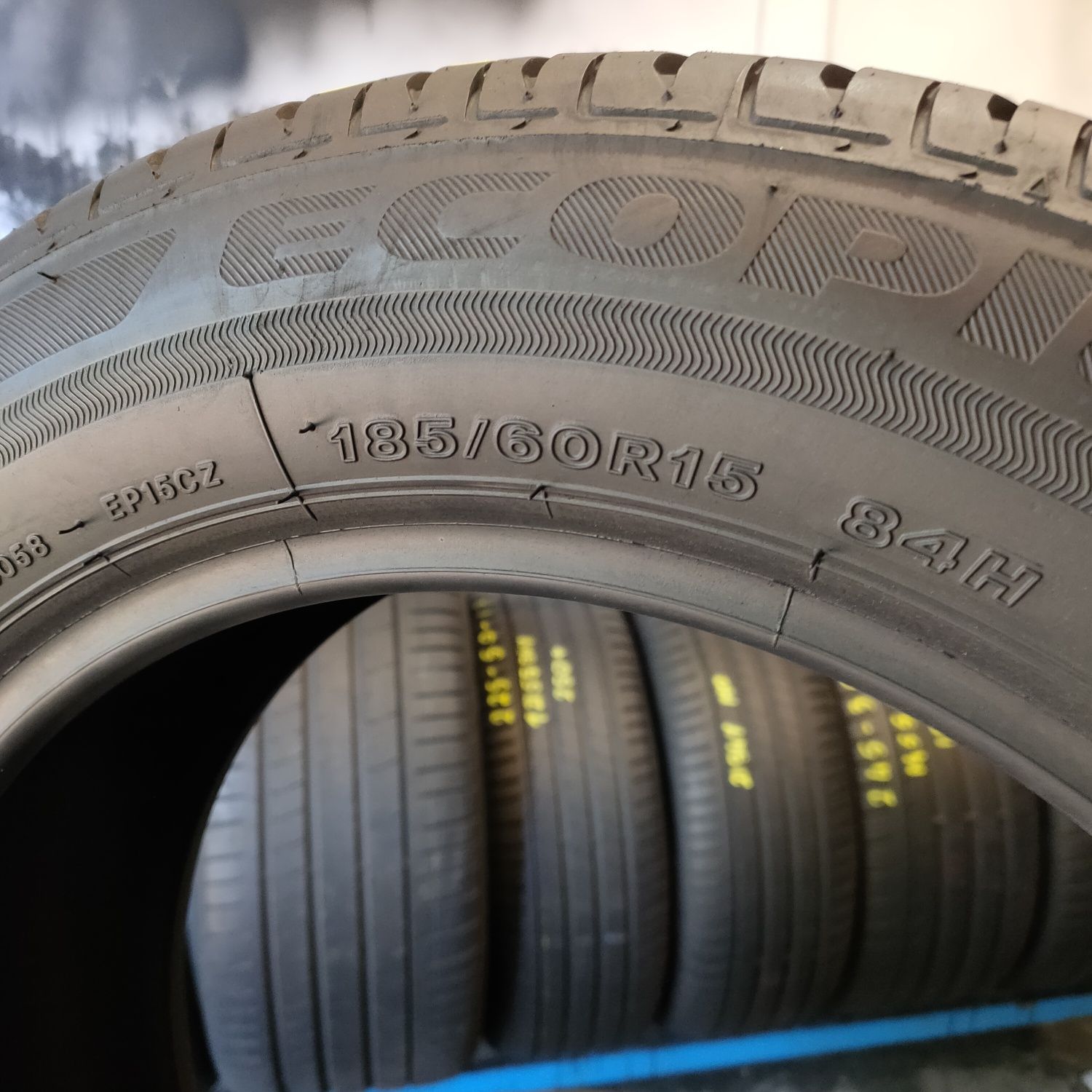 185/60r15 Bridgestone Ecopia EP150 7.2mm