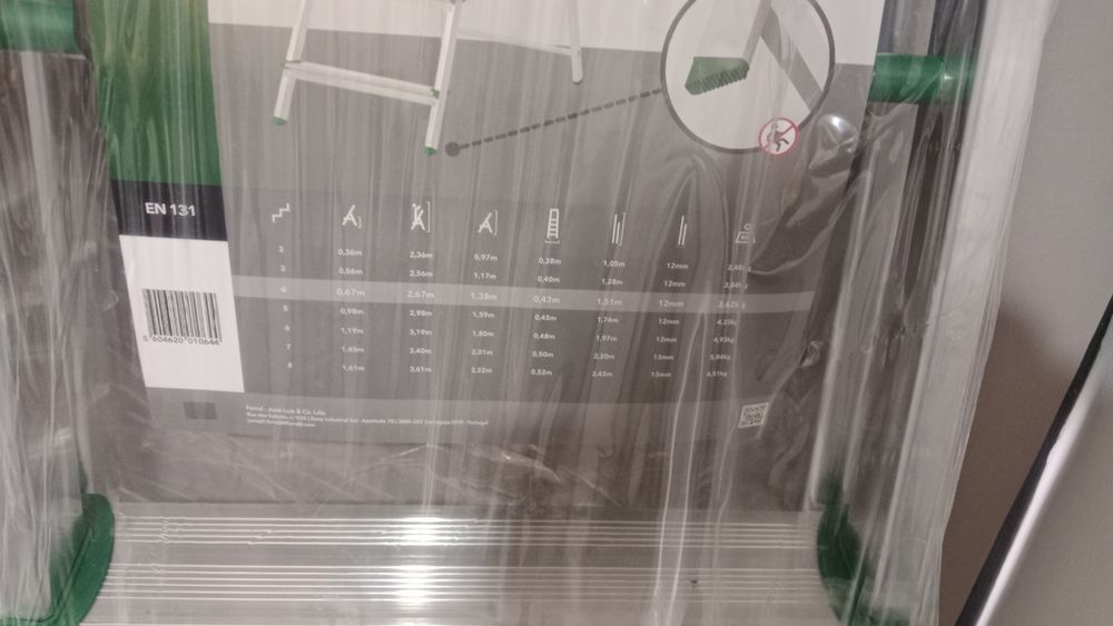 Vendo escadote te novo