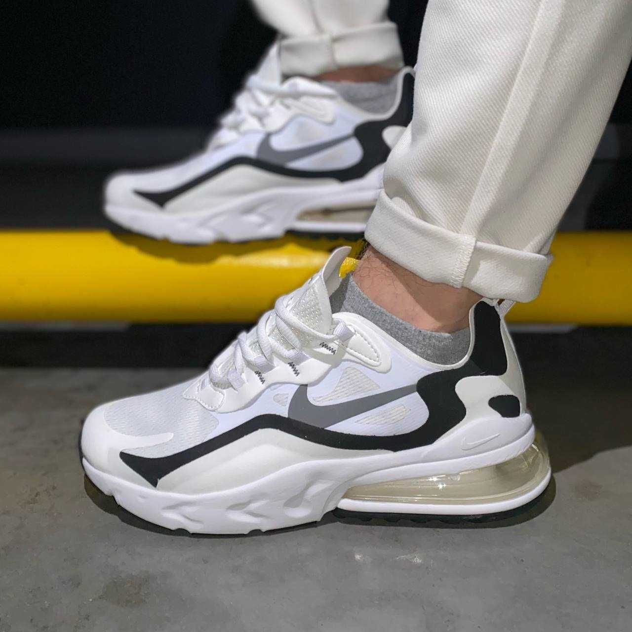 Nike Air Max 270 react white \ більше фото У Instagram zakup.ukraine