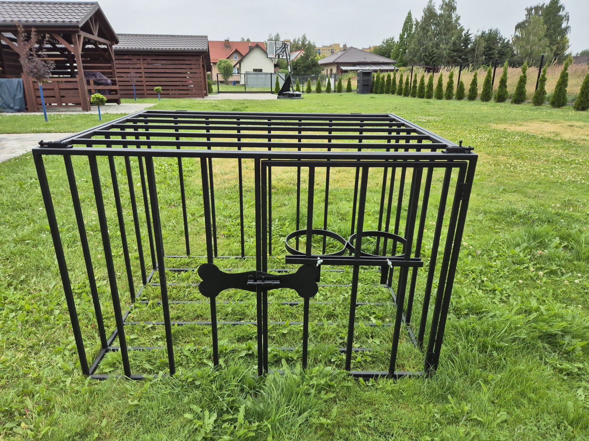 Kojec(klatka) metalowa dla psaa