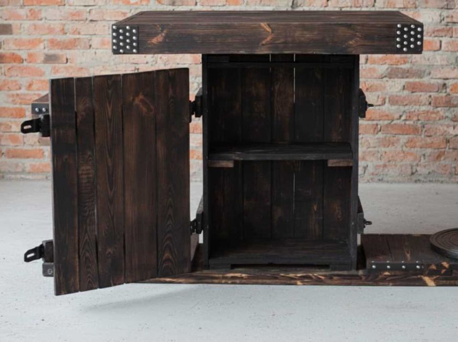 Zestaw mebli- skrzynia/browar/restauracja/studio tatuażu/barber