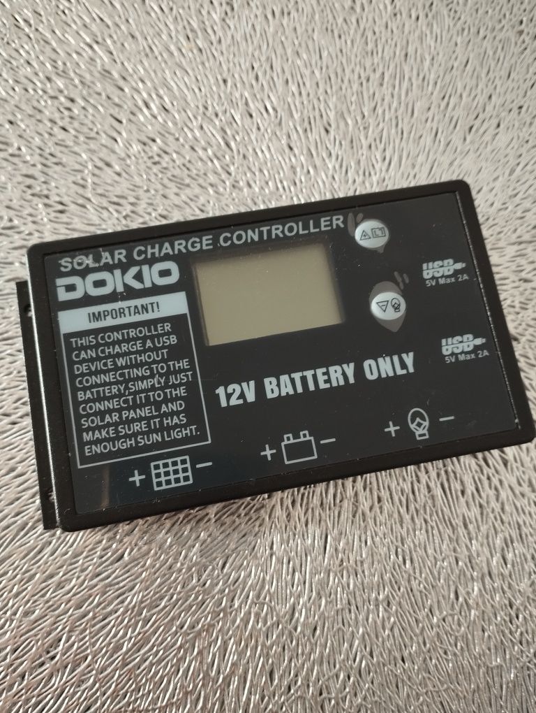 Turystyczny Panel Solarny z regulatorem Dokio FSP-200M