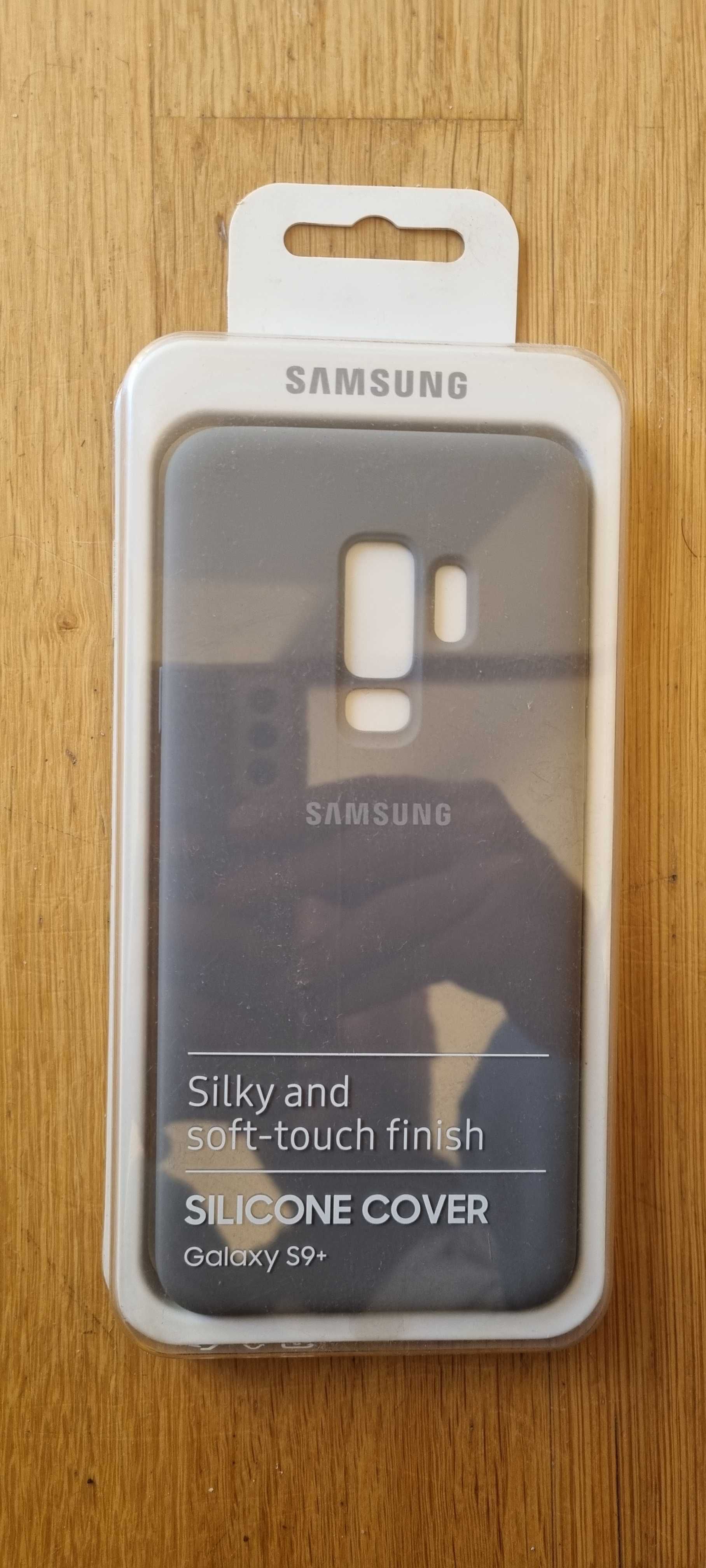 Etui Samsung Silicone Cover do Galaxy S9+ plus Szare