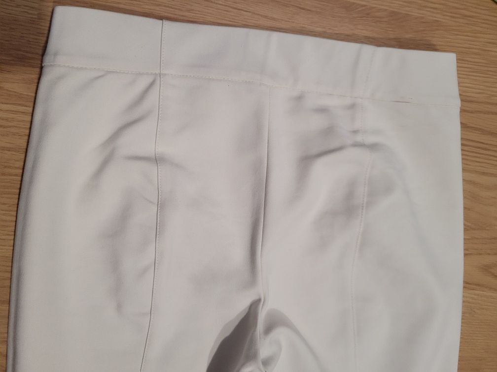 Spodnie białe zara s
