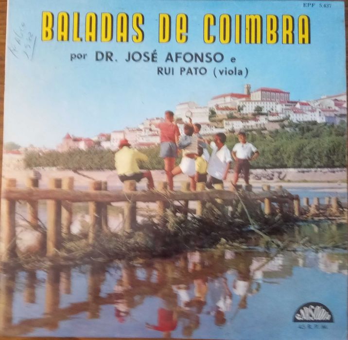 José Afonso	- - - - -		Baladas de Coimbra por Dr. José Afonso	- - -	EP