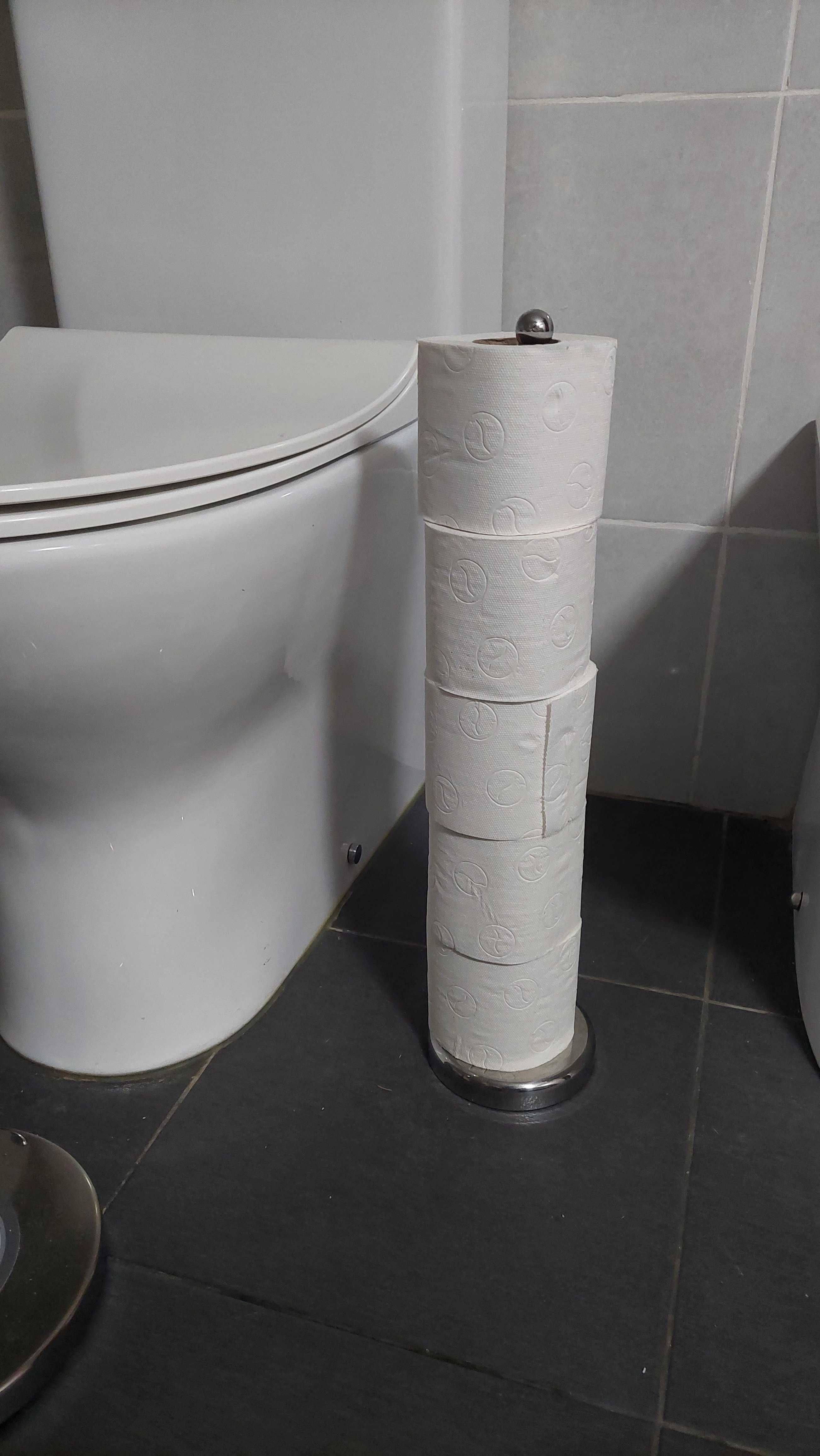 Porta rolos papel - como novo