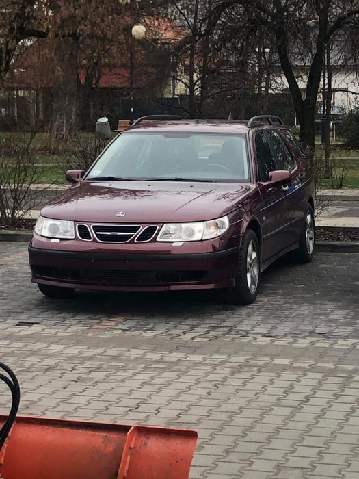 Saab 9-5 2.0T LPG silnik hybryda zamiana