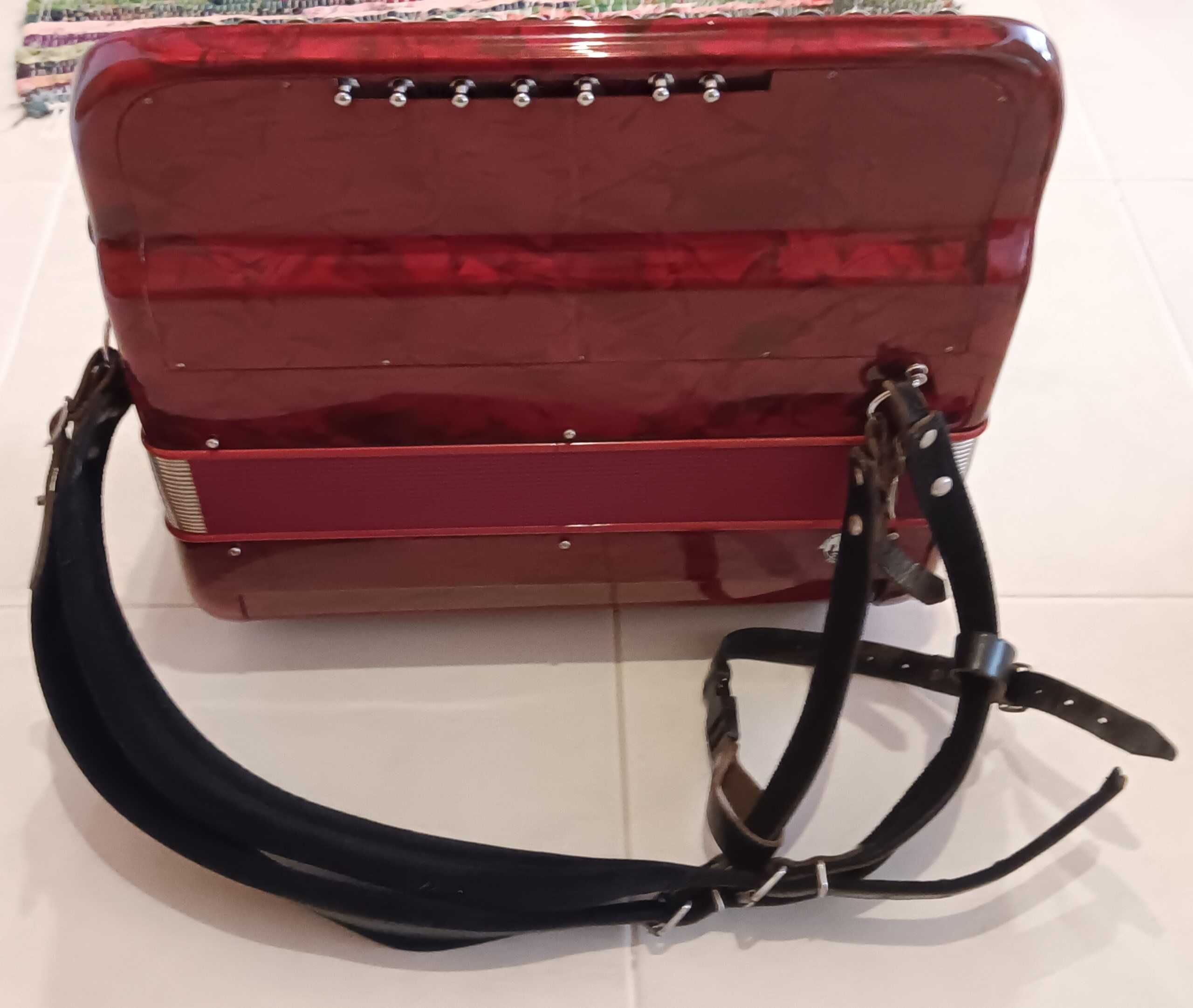 Acordeão/Acordeon Dino Baffetti - 4ª Voz, 5 Filas e 120 Baixos