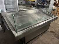 Expositor em inox para Peixe 2.00mt x 1.00mt