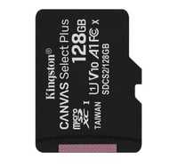 Карта памяти Kingston 128GB microSDXC Canvas Select Plus