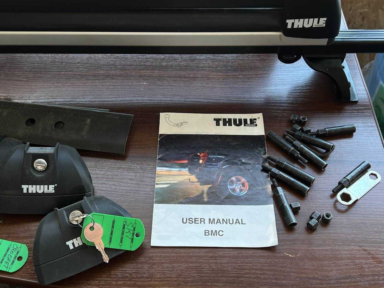 Багажник рейлінги на дах авто Thule raised rail evo 7104