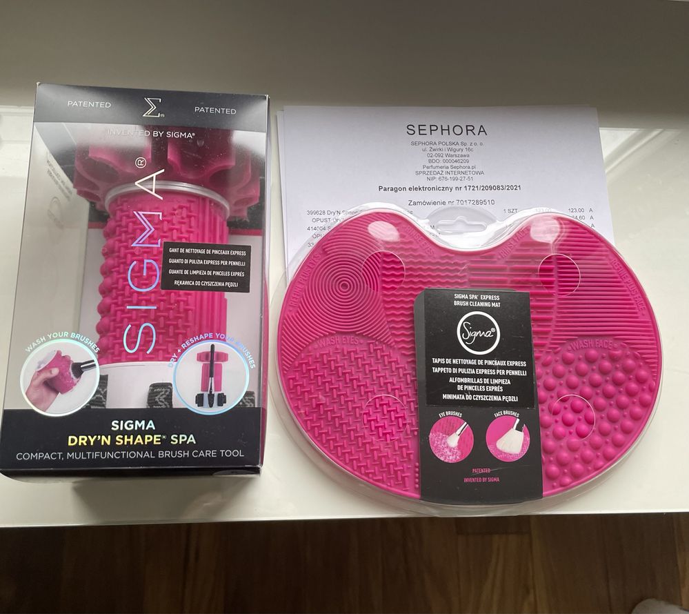 Sigma Beauty mata do czyszczenia pędzli Sephora