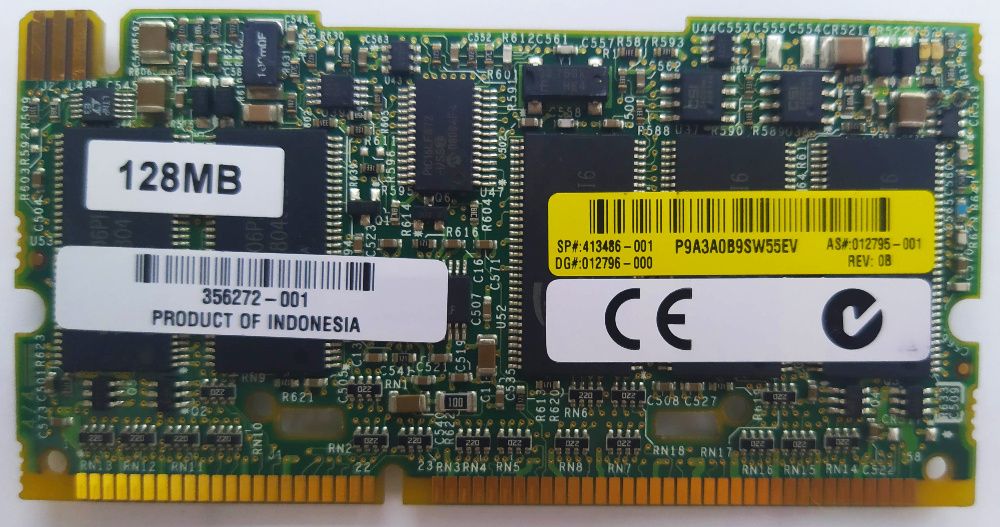 Модуль кэш-памяти HP 356272-001 413486-001 128Mb Smart 641/642 6i/E200