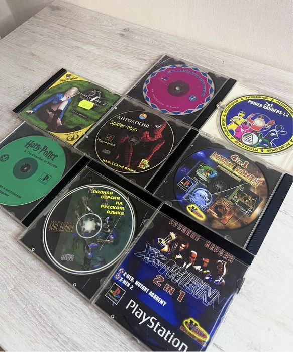 Ігрові диски для консолі Sony PlayStation One / Sony PS 2 читати опис