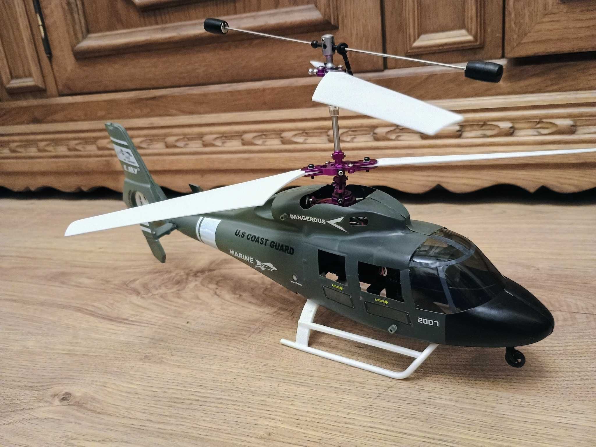 E-sky Hunter - helikopter/śmigłowiec RC - dwie obudowy - części alu