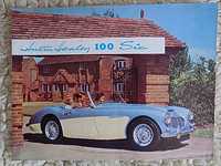 Austin Healey 100-6 six Prospekt,folder.