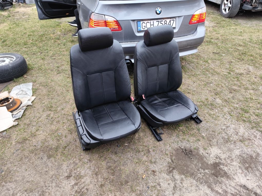 Skórzane fotele BMW E39