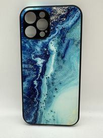 Piękne Morskie Etui Case Ochronny Iphone 12 Pro Max kod 1043