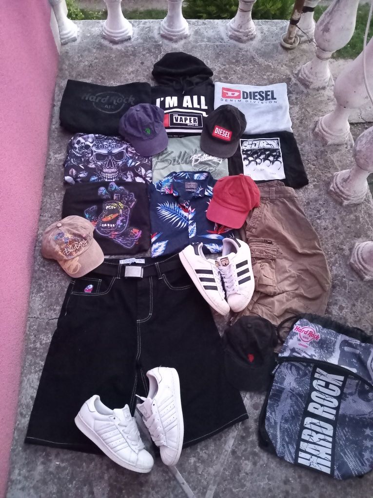 Santacruz,hardrock,levis,adidas,billabong одяг