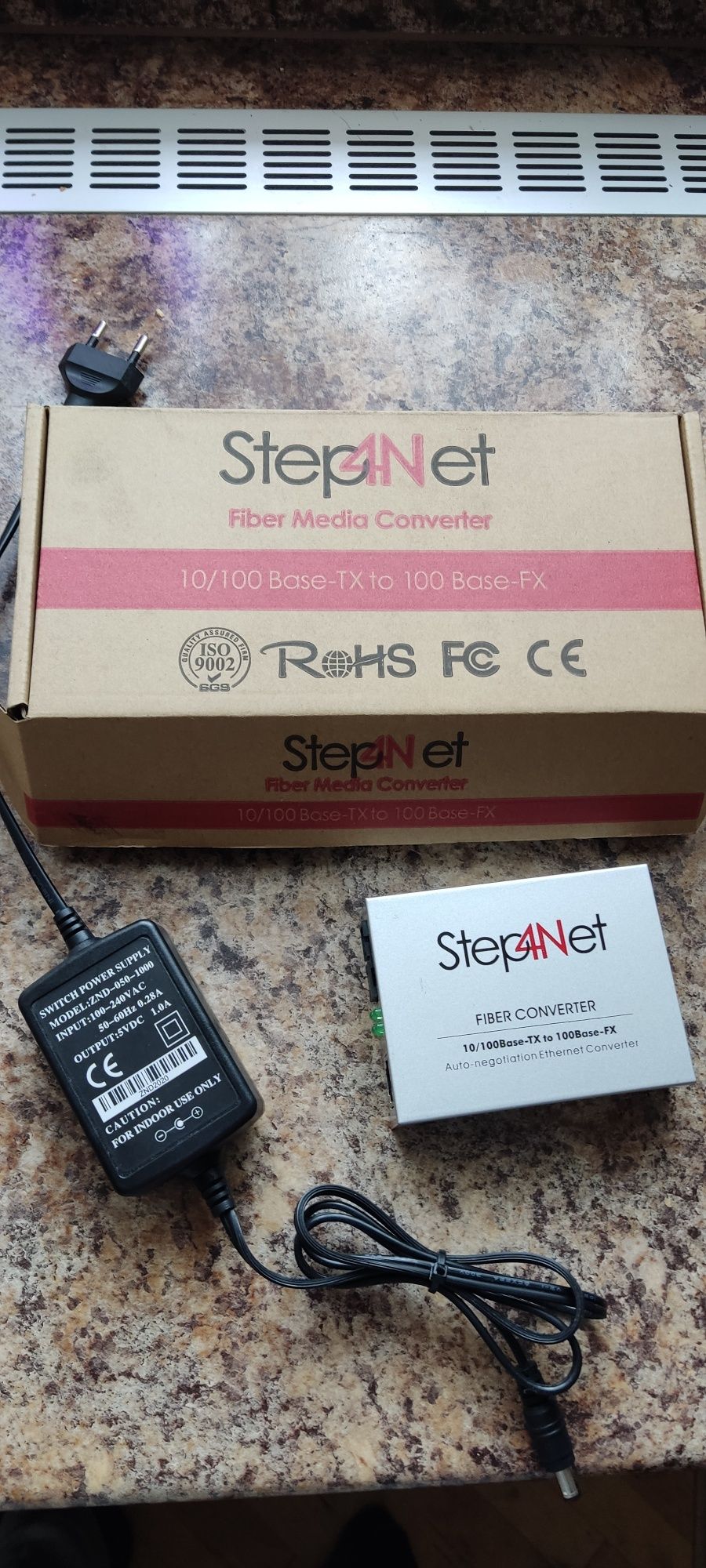 Медіаконвертор STEP4NET MC-D-0 1310NM (MC-D-0,1-1SM-1310nm-20)