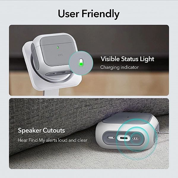 Esr Orbit Halolock Magsafe Apple Airpods 4 White