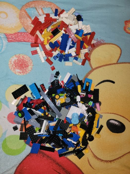 Mix klocków kompatybilnych oraz lego  Pat Pend