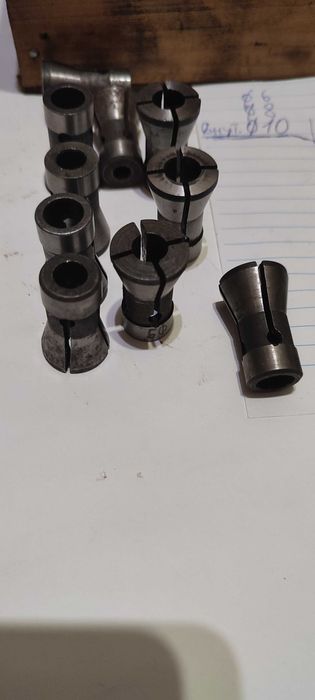 Цанги для зажима инструмента