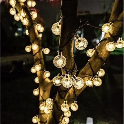 Girlanda solarna 11,6m IP65 100 kul biały ciepły