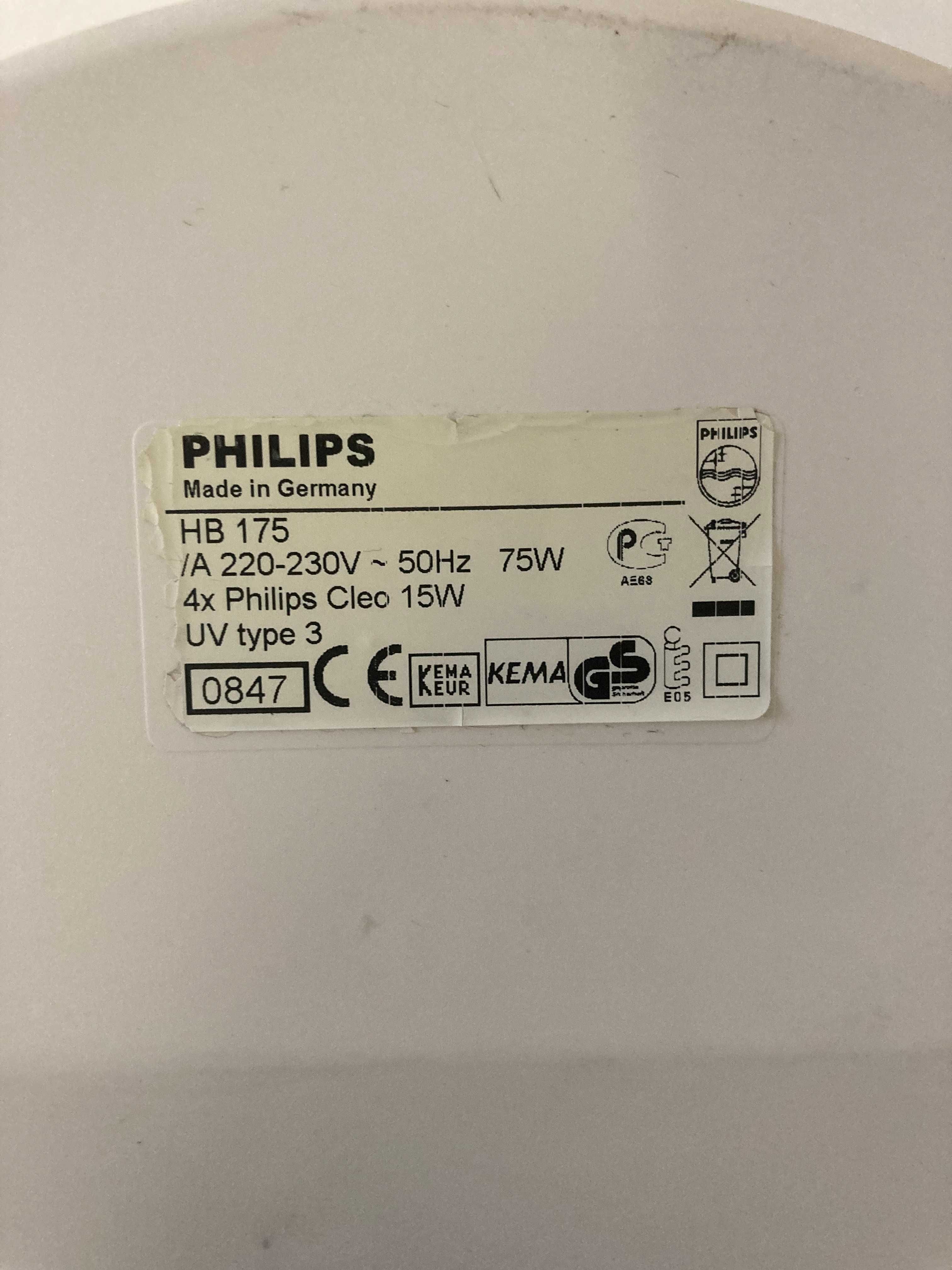 Solarium domowe mini - Philips HB175