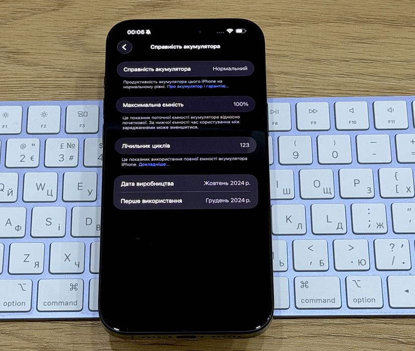 iPhone 16 Pro Max 512Gb Black Titanium (100% АКБ, байпас)