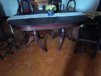Mesa de jantar extensível