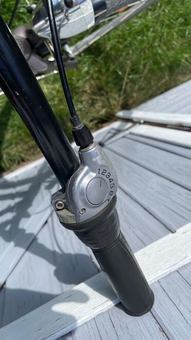 Rower męski 28" + fotelikiem + kask