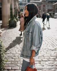 Джинсова куртка oversize  оверсайз Levis