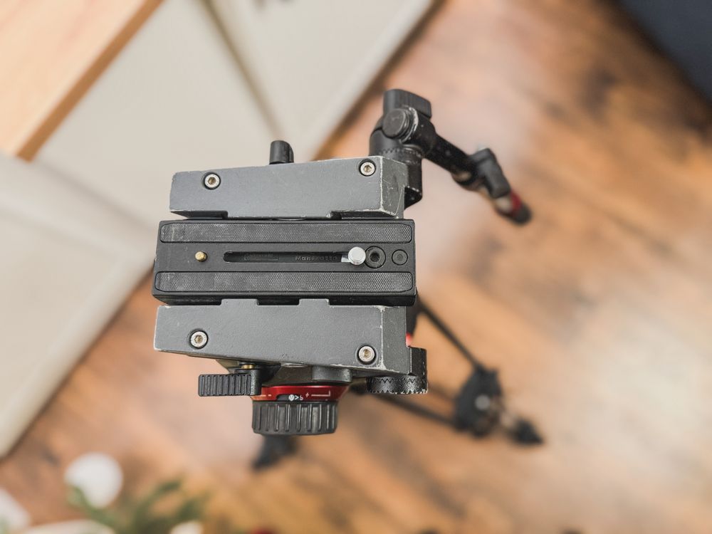 Statyw Manfrotto 546B + 504HD