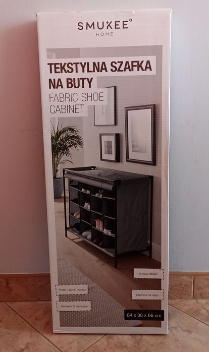 Szafka tekstylna na buty, pólka, garderoba nowa