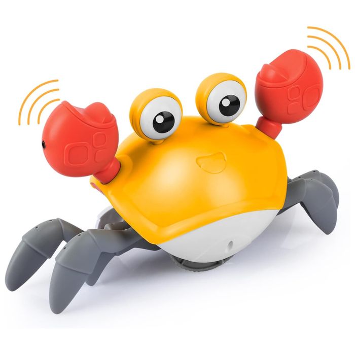 Інтерактивна іграшка Краб з музикою. На акумуляторі