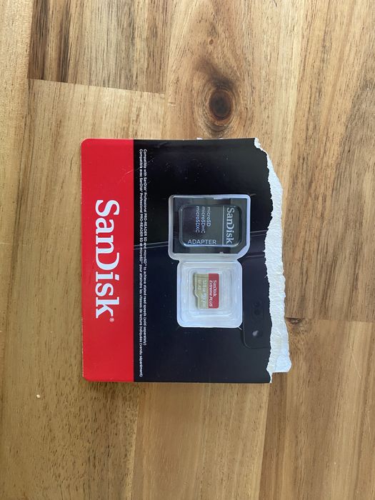 Nowa karta micro sd Sandisk Extreme plus 126