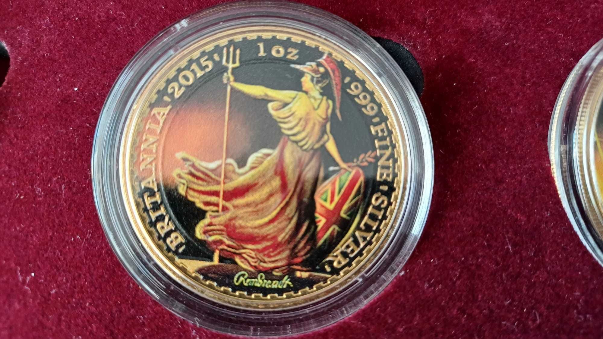 3 Monety srebrne kolekcjonerskie - Art 2015 Rembrant set