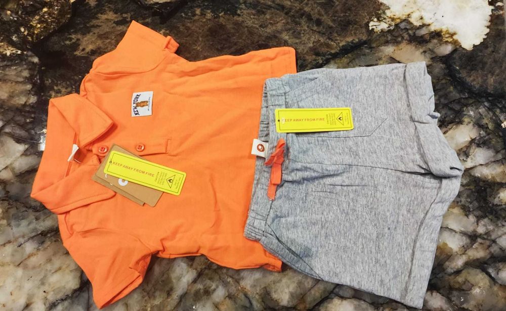 Baby boy Shirt with short