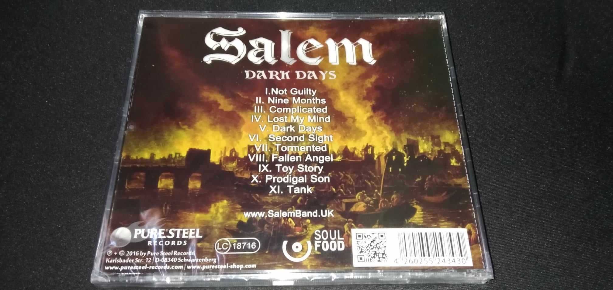 Salem - Dark Days (CD novo/selado) NWOBHM