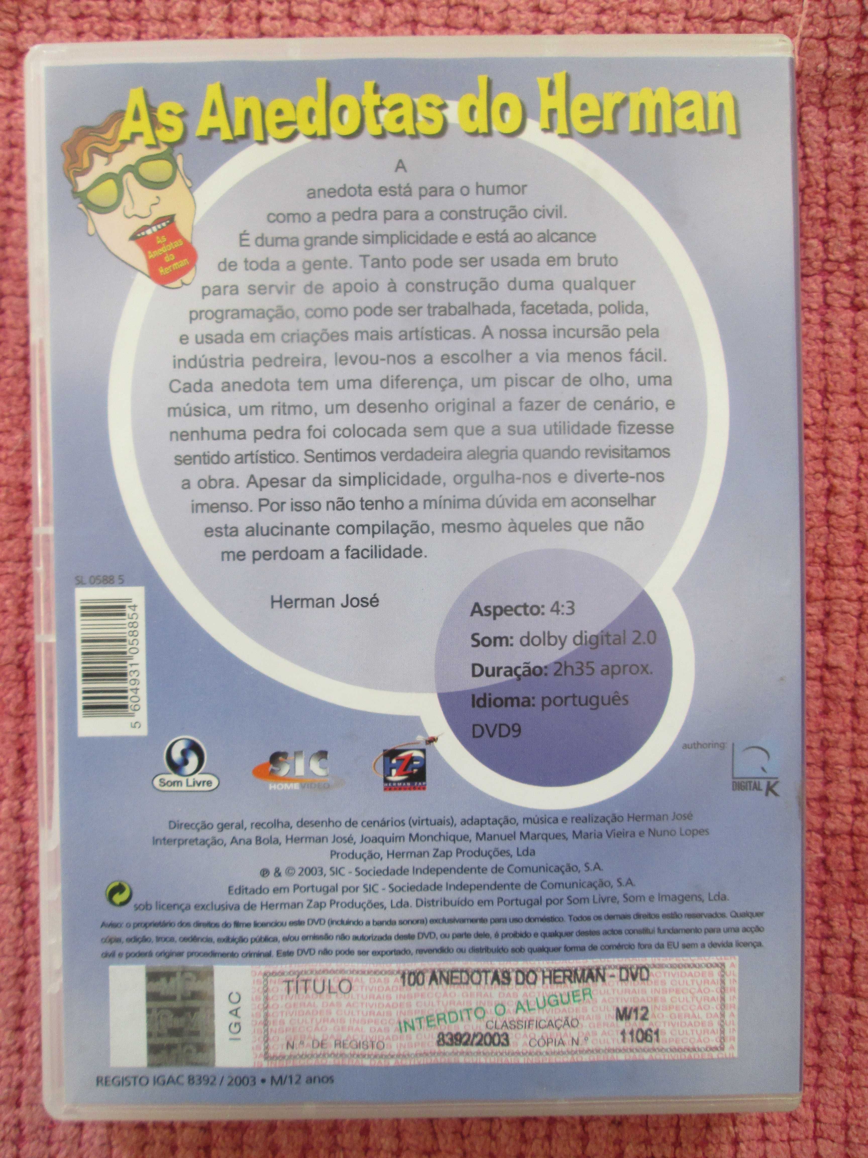 DVD As 100 Anedotas do Herman
