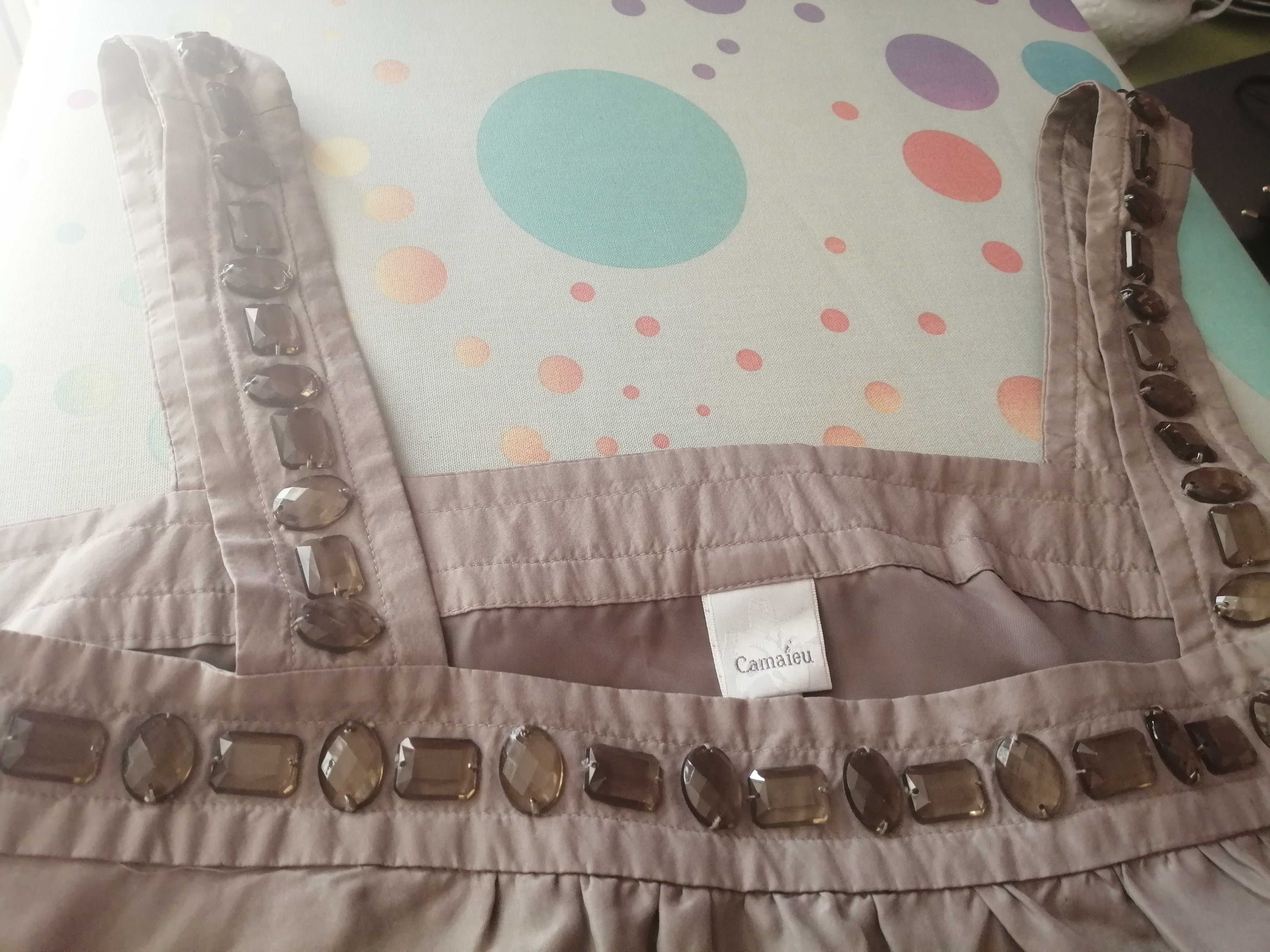 Top bluzka jedwabna Camaieu 42
