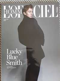 L'Officiel Hommes  Numer  3/4  2018 front Lucky Blue Smith